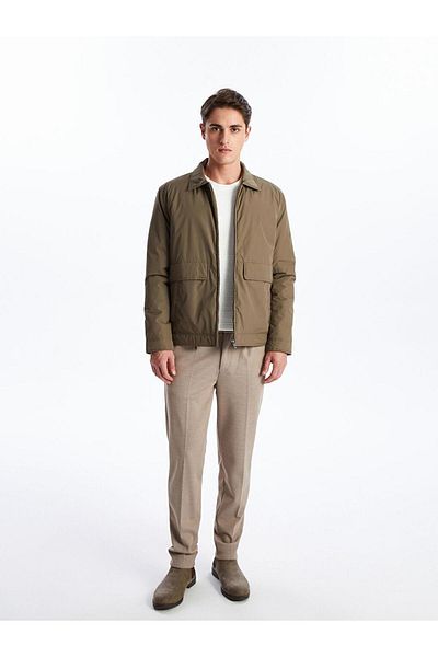LC Waikiki SOUTHBLUE Standard-Mantel mit Hemdkragen für Herren