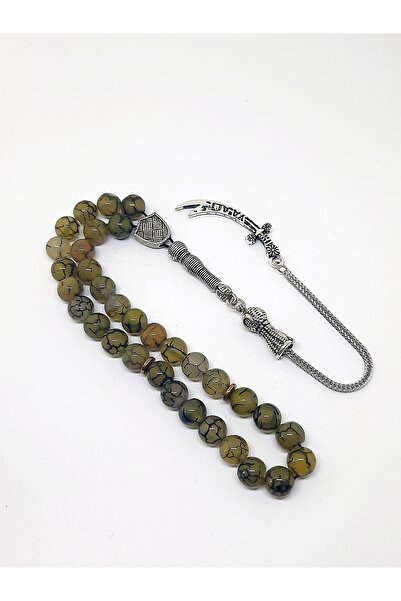 Kusakli رأس مزدوج النسر العثماني السلجوق العنكبوت العقيق مسبحة