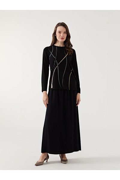 LC Waikiki Tricou de damă cu model cu gât crew