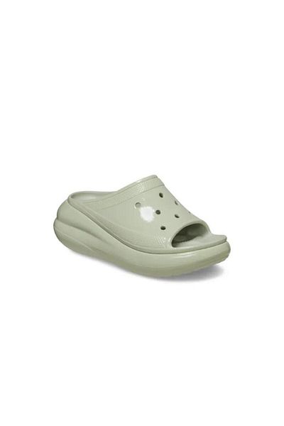 Crocs شبشب نسائي كريم كراش سلايد -208731