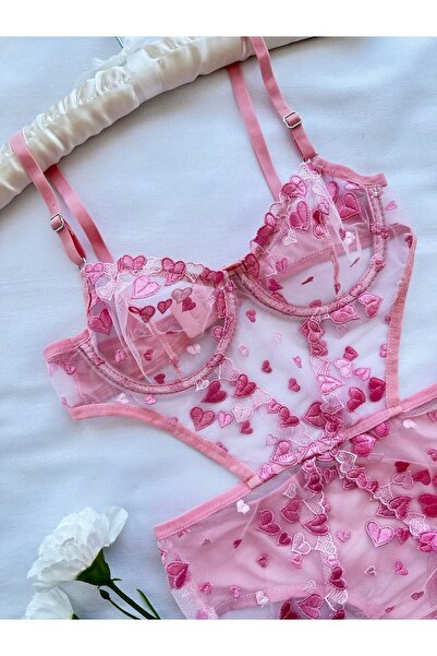 Feruzdesign Φορμάκι Shay Pink Underwire