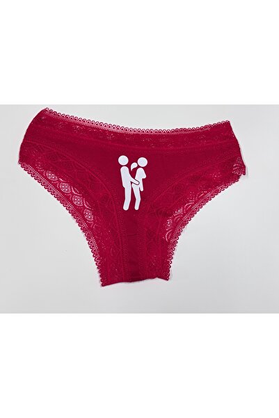 SWELLA BASKILI DANTELLİ KÜLOT