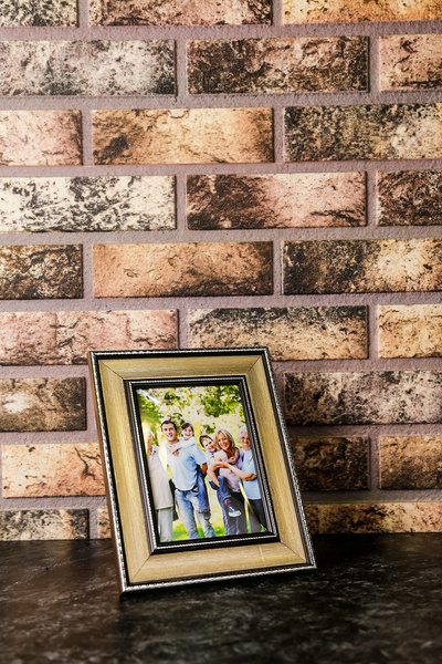 asel sanat Ramă foto - Ramă foto groasă de 45 mm 13x18 cu piciorușe - Ramă foto