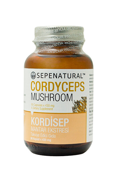 Sepe Natural Cordyceps Kordisep Mantar Ekstresi 90 Kapsül x 430 mg SEPE