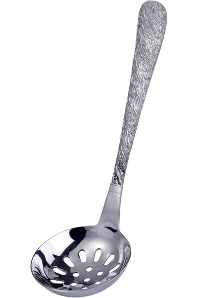 ORCHID مغرفة فنية من الفولاذ المقاوم للصدأ ذات فتحات