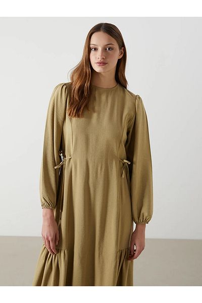 LC Waikiki Lcw Modest Crew Neck Women's Dress