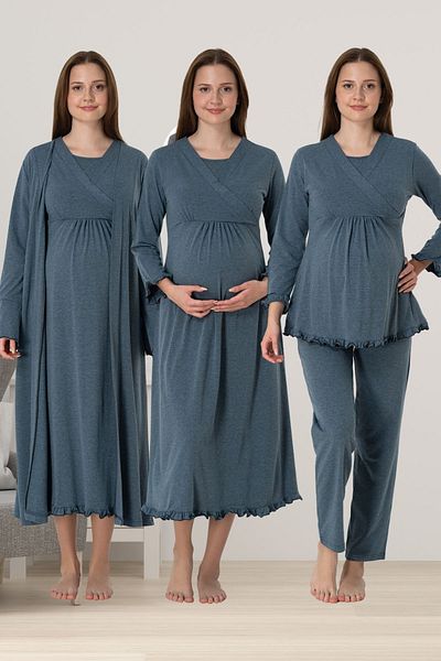 ByLohusa Effortt Anthracite Maternity Maternity Set