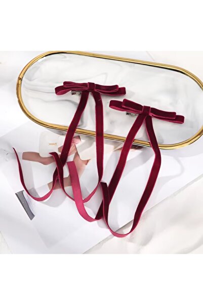 LO ADORO 2 штуки жіночі та дитячі оксамитові стрічки-аксесуари для волосся - ...