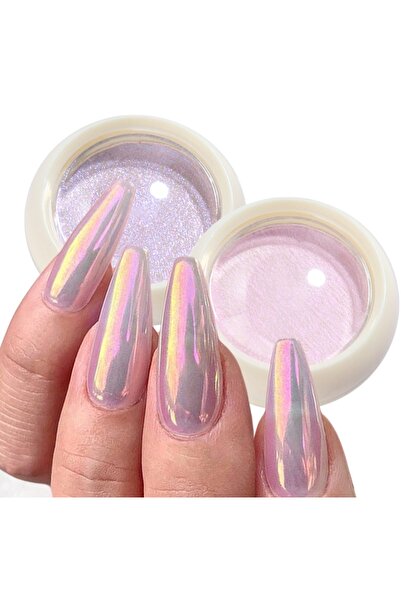 Sibelon 0,1 Gr Holografik Gökkuşağı Aurora Etkisi Inci Tozu 0,1gr 1 Adet