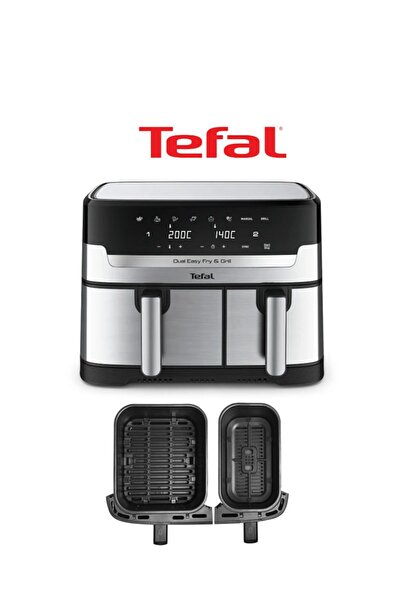 TEFAL İkili Hazne Izgara Yemek , Kızarma Yüksek Kaliteli Easy Fry & Grill İki...