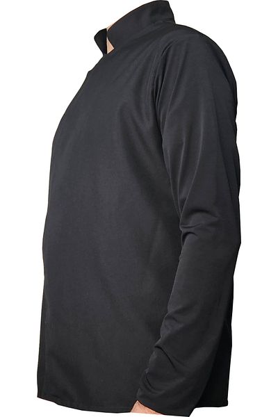 Ant Rotagrup Üniforma ve İş Elbiseleri Cook Jacket Lycra Sleeve Unisex Snap Fastener Long Sleeve Chef Cook Kitchen Jacket