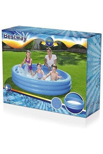 Genel Markalar Renkli ve eğlenceli çocuk yüzme havuzu 183 cm, yaz keyfi için ...