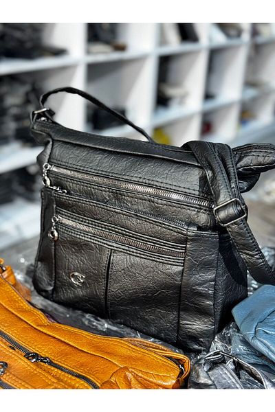 Trg Polo Original Women's Shoulder and Hand Strap Four-Compartment Textile Fabric Cover Shoulder and Hand Bag