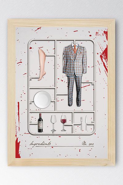 Saturn Hannibal Framed Painting - Tv Series Poster Poster Painting
