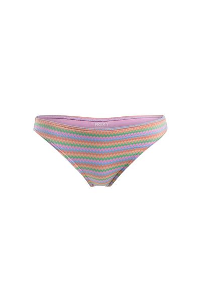 Roxy Bikinihose für Damen – gewellte Streifen, moderate Hose