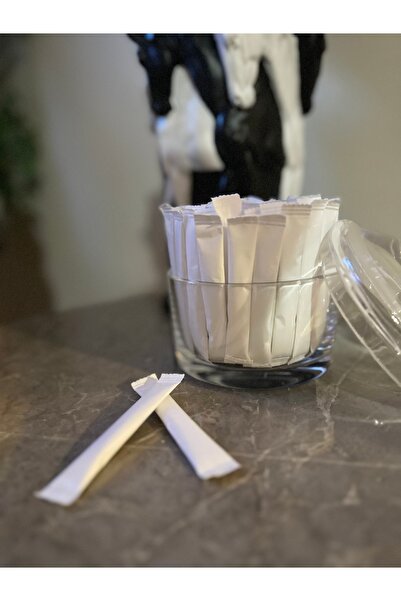 Islakmendilcim Alazpack Stick Şeker Beyaz Baskısız 3gr 50 Adet