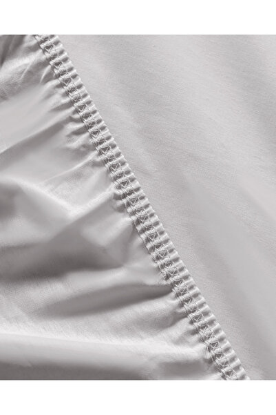 Madame Coco Manon Single 100% Cotton Ranforce Fitted Sheet Set - Gray