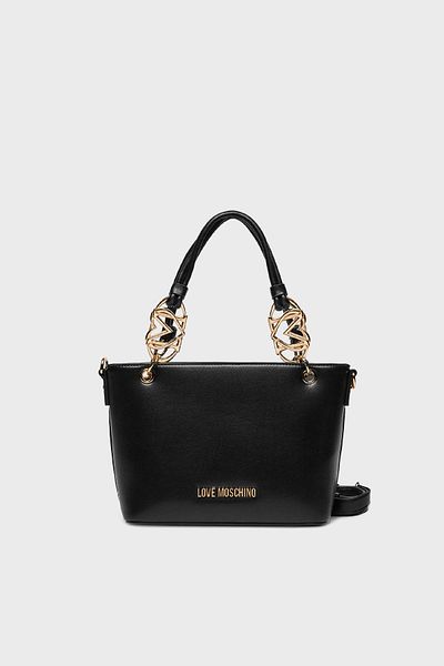 Love Moschino حقيبة بشعار مع حزام قابل للإزالة - JC4052PP1MLF0000