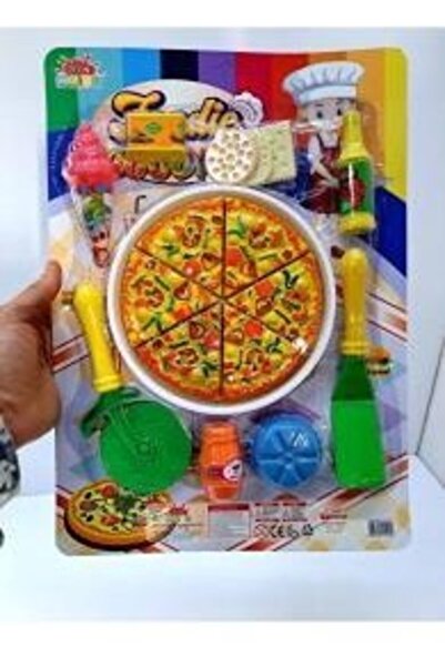 Genel Markalar KESME PİZZA PASTA OYUN SETİ OYUNCAK MUTFAK ALETLERİ