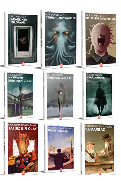 Kızıl Panda Yayınevi Dünya Klasikleri Seti - 1 (75 Kitap)