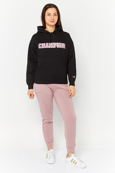 Champion Women Sportwear Fit Long Sleeves Outdoor Sweatshirt, Black