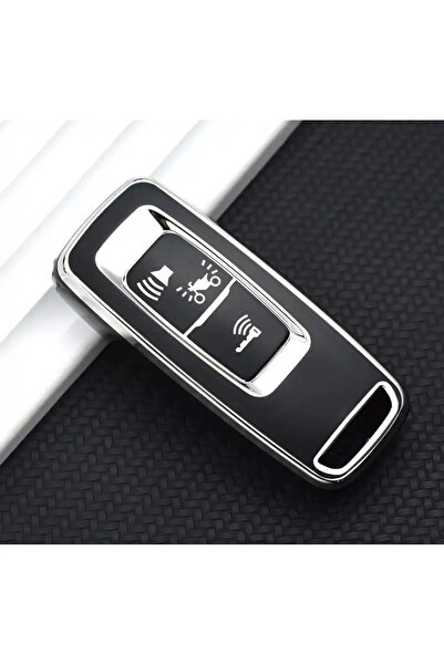 bigkey Husa pentru chei Honda Pcx 2021-2024 Model Negru Argintiu - Nu se potr...