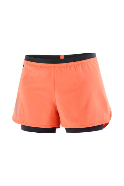 Salomon Cross 2in1 Short Kadın Pembe Koşu Şortu KADIN KOŞU ŞORTU LC2133100