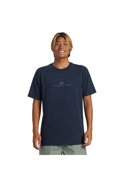Quiksilver Dragon Fist Moe Ανδρικό μπλουζάκι με μπλε ναυτικό καθημερινό στυλ AQYZT09544-17726
