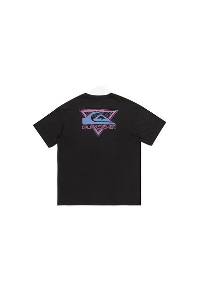 Quiksilver Ανδρικό γκρι μπλουζάκι Take Us Back Logo Ss Eqyzt07654-12814