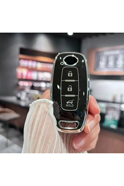 bigkey Чохол для ключів Nissan Qashqai X Trail Juke - з символом багажника, ч...