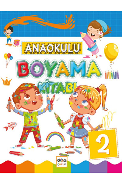 Genel Markalar Anaokulu Boyama Kitabı-2 / Kolektif / Nar Çocuk / 9786053708995