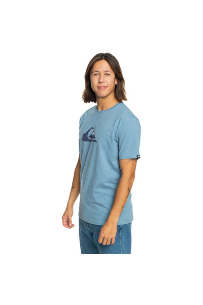 Quiksilver Tricou albastru pentru bărbați Comp Logo Tricou pentru bărbați EQYZT07658