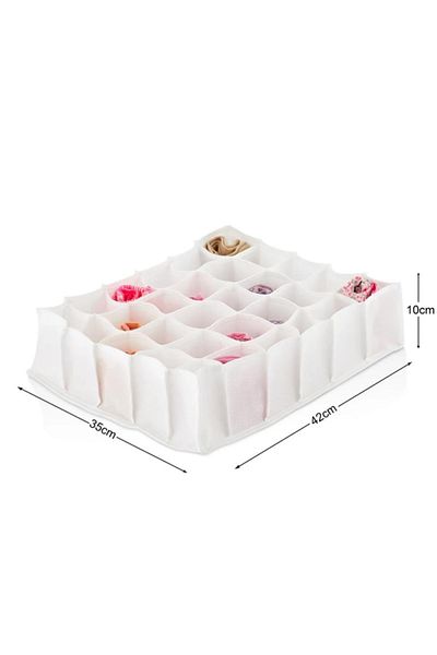 MasterCar 30-Eye Honeycomb Organizer Συρτάρι για κάλτσες και εσώρουχα Organizer Αξεσουάρ και Organizer μακιγιάζ