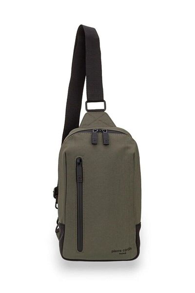 Pierre Cardin Green Unisex Body Bag 01Pc00104