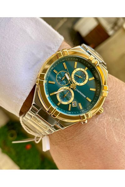 Reward Chaperone Steel Waterproof Mens Wrist Watch Valentine Men's Gift