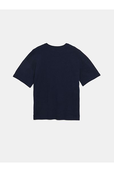 LC Waikiki LCW ECO Rundhalsausschnitt Kurzarm bedrucktes gekämmtes Herren-T-Shirt