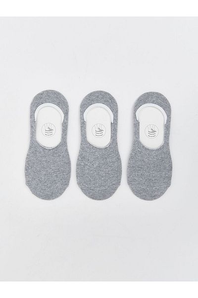 LC Waikiki New Season Women's Flat Ballerina Socks 3-Piece - S5Ke92Z8