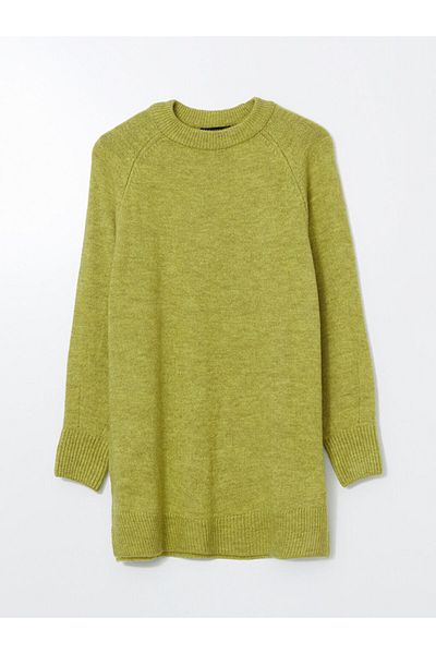 LC Waikiki Lcw Modest Crew Neck Women's Knitwear Tunic