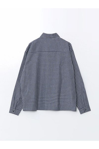 LC Waikiki Xside Casual Fit Long Sleeve Plaid Men's Shirt