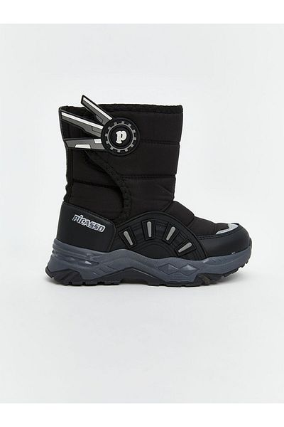 LC Waikiki Koor Black Velcro Boys' Snow Boots