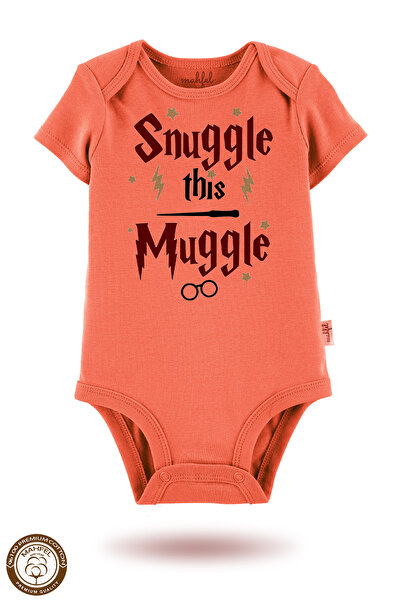 MAHFEL 100% Cotton 3-Piece Organic Printed Snap Fastener Baby Bodysuit