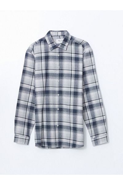 LC Waikiki Lcw Vision Regular Fit Long Sleeve Plaid Men's Lumberjack Shirt