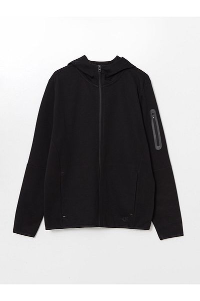 LC Waikiki Ανδρικό φούτερ XSIDE ACTIVE με μακρυμάνικη κουκούλα με φερμουάρ