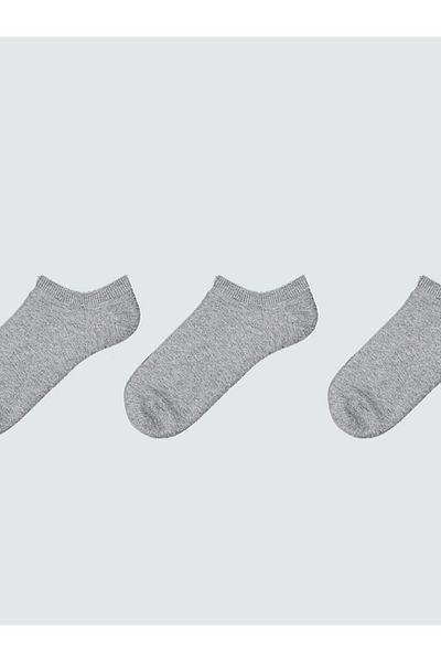 LC Waikiki New Season Women's Flat Booties Socks 3-Piece - S5Ka84Z8