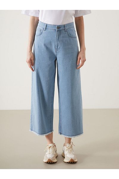 LC Waikiki Pantaloni de jeans pentru femei LCW Wideleg