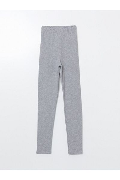 LC Waikiki Lcw Dream Anthracite Women's Thermal Leggings with Elastic Waist
