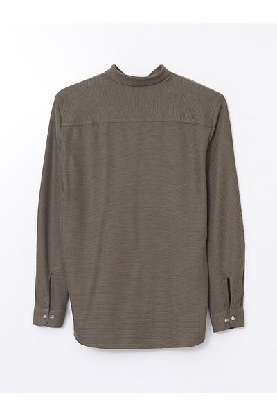 LC Waikiki Ανδρικό μακρυμάνικο πουκάμισο LCW Vision Slim Fit