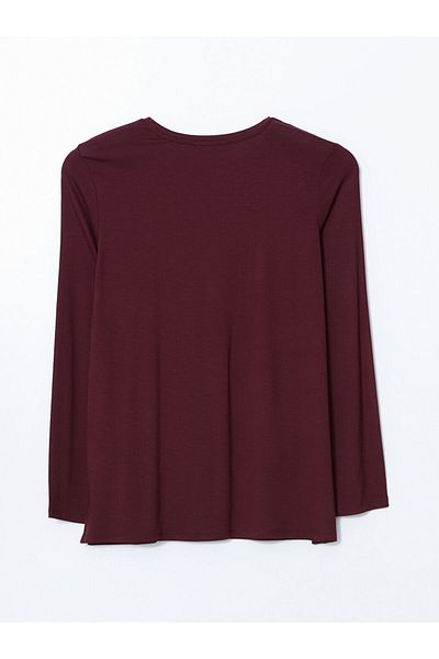 LC Waikiki LCW Grace Crew Neck Print Women's Blouse