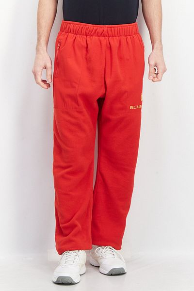 Bel-Air Athletics Men Sportswear Fit Fleece Training Sweatpants, Red