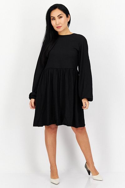 NA-KD Women Plain Mini Dress, Black